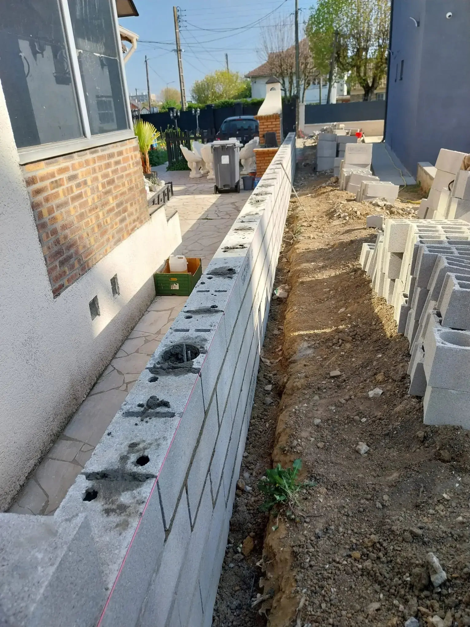 Travaux de rénovation extérieure
