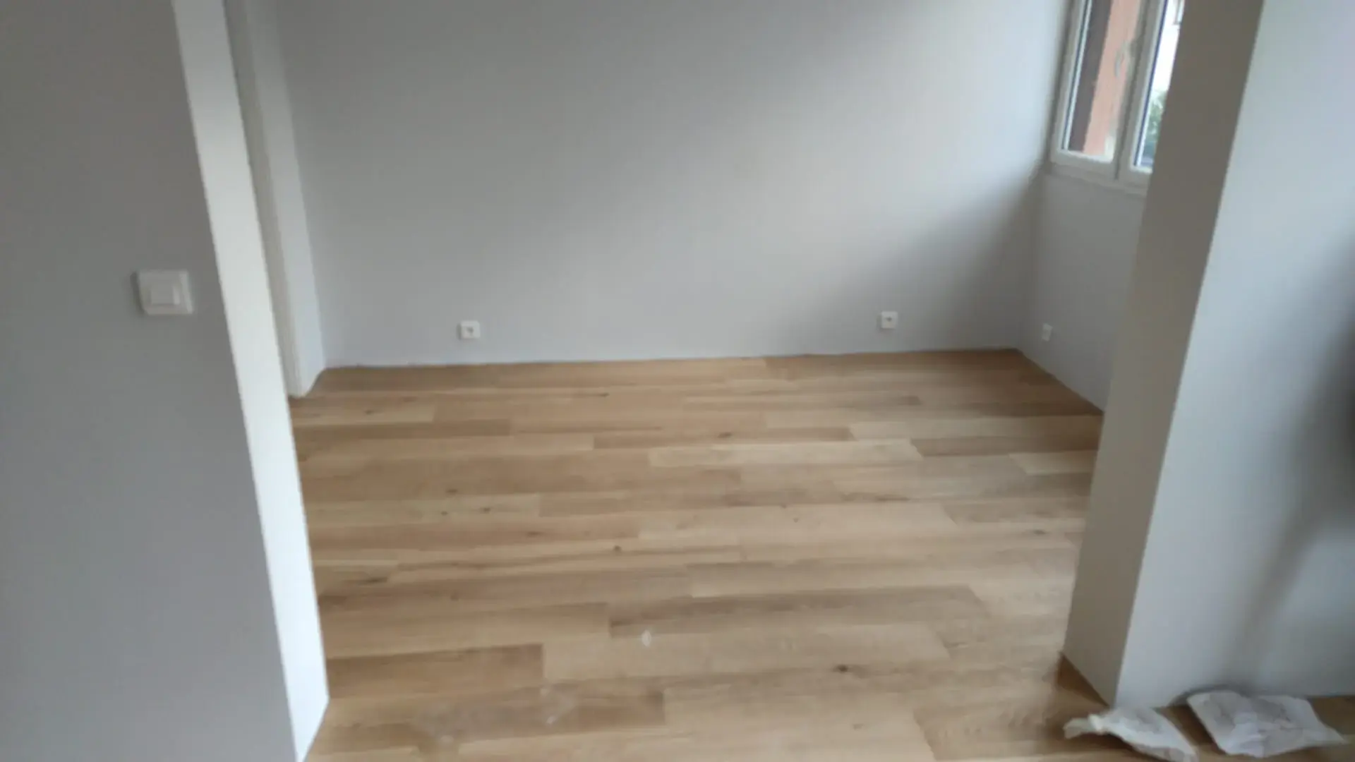 Rénovation intérieure d'appartement, pose de parquet