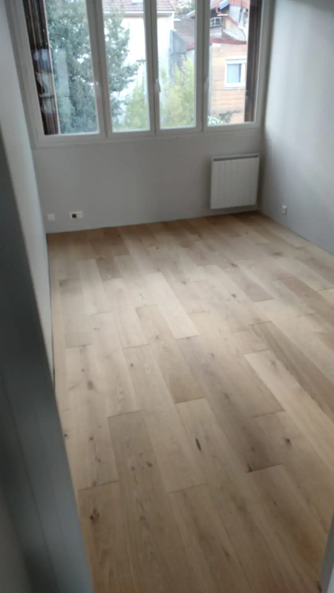 Rénovation intérieure d'appartement, pose de parquet